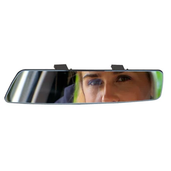 Огледало за обратно виждане с екран 2.5 D, панорамни огледала за обратно виждане, ефективно намаляват сляпо зона за автомобили, ванове, камиони, подаръци за семейството и приятелите