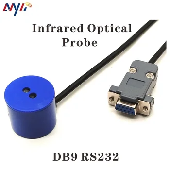 Оптично сонда IEC RS232, газомера близкия инфрачервен диапазон, интелигентен м, считывающая корона интерфейс DB9