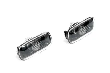 Опушен Страничната Габаритный фенер с Гладка леща за AUDI A3 8P/A4 B6/A4 B7/ A6 C5 / C6, A6
