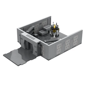 Оторизиран MOC-96789 919 бр. Строителни Блокове MOC Sci-Fi, Space Wars Модулен Модел на Товарното отделение - Лицензиран Дизайн Brick_boss_pdf