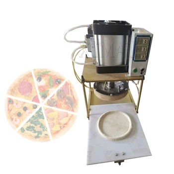 Пневматичен поточната преса за тесто за пица, машина за печене на хляб Нан, автоматична