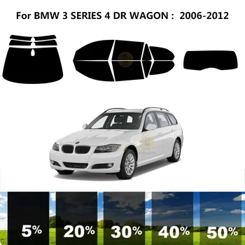 Предварително Нарязани на нанокерамическая Автомобили UV Прозорец Тонировочная Филм За BMW СЕРИЯ 3 E91 4 DR WAGON 2006-2012