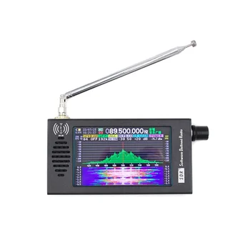 Преносим SDR-Радио с цифрова демодуляцией FM/AM/MW/SW/етерично диапазон DSP-Приемник къси вълни FM-SDR-радио