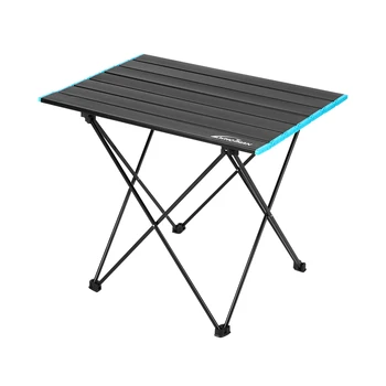 Преносим сгъваема маса за пикник на открито за къмпинг с барбекю ultralight метална маса от стоманени тръби с чанта за съхранение Удобна переноска