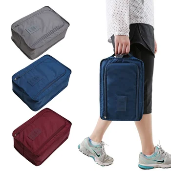 Преносими чанти за обувки за пътуване, мултифункционални водоустойчиви сгъваеми чанти за съхранение, органайзер за обувки с голям капацитет