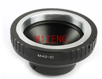 Преходни пръстен за обектив с монтиране M42-C за обектив M42 в C-образна 16 мм фолио, кинокамеру ВИДЕОНАБЛЮДЕНИЕ