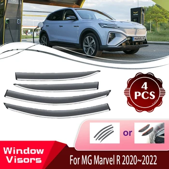 Прозорец Очила За Rising MG Marvel R 2020 2021 2022 Прозорци на Автомобили Вятър, Слънце, Дъжд Козирка Дефлектор Навес за Подслон Комплект Автомобилни Аксесоари