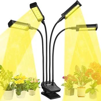Пълен набор от Sulike USB led лампа за отглеждане на 40-Ватова фитолампы за растенията, култиватор, палатка за отглеждане на растения, Оранжерия, цветя, семена