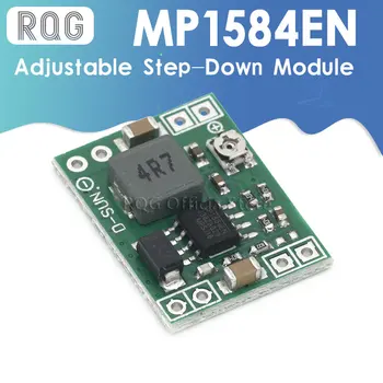 Сверхмалый модул захранване dc MP1584EN 3A регулируема стъпка надолу конвертор за Arduino Замени LM2596
