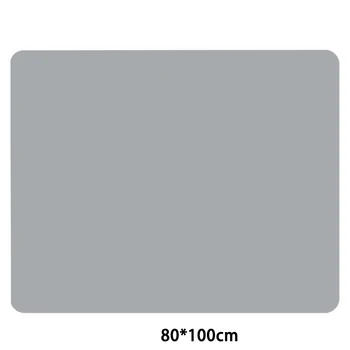 Силиконов тампон за бродерия голям размер, 39,37X31,5 инча, силиконово килимче за бродерия с дебелина 1,1 mm за леене бижута на форми от смола