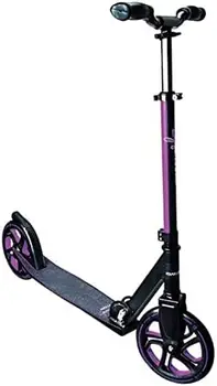 Скутер Pro - Kick Скутер, 215 мм и ABEC 7, за деца и Възрастни, Регулируеми по височина, за Деца и Възрастни (розов)