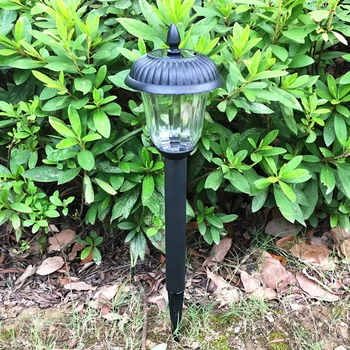 Слънчев външен IP44 водоустойчив градински лампа Украса на тревата пол Топъл празник в градината, на Пикник парти БАРБЕКЮ Празнично осветление