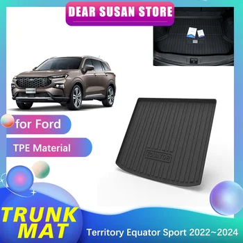Специален Заден Подложка за багажника на Ford Territory Equator Sport 2022 ~ 2023 2024, Непромокаема Подложка за Съхранение, Подложка за багажника, Аксесоари