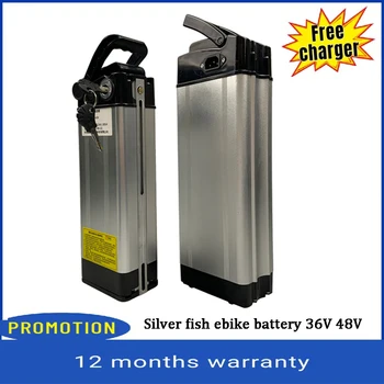 Сребърна Рибка Ebike Батерия 48V 17.5 Ah 17Ah под Наем Цена по Цена на производителя OEM/ODM Ebike Литиево-йонна Батерия Silverfish С Безплатен Зарядно устройство