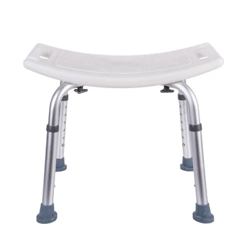 Столче за душ, кухненски стол за къпане във вана за възрастни хора, постоянен безопасно столче за душ за бременни жени с вакуум патрон