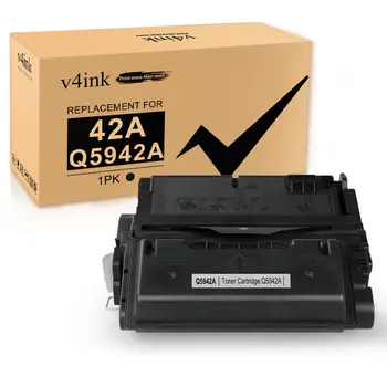 Тонер касета V4INK 1PK Q5942A за HP 42A LaserJet 4200 4240 4250 4300 4350