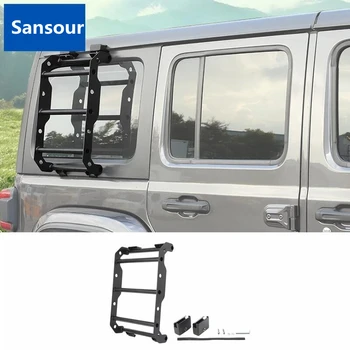 Удължител на задното стъкло на автомобила, стълба за изкачване, защитни рамки за Jeep Wrangler JL 2018 2019 2020 2021 2022 2023 Аксесоари