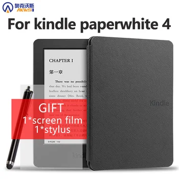 Ултра тънък калъф за Kindle Paperwhite 2018, Калъф за сън, за Kindle Paperwhite 4 Case, Ereader Funda Kindle Paperwhite 10th 2018