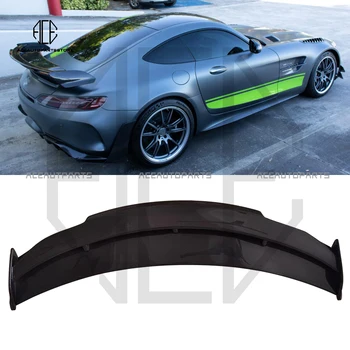 Ъпгрейд До RENN Style Carbon Fiber Задни Двуетажна Спойлер и Задно Крило От Въглеродни Влакна За Mercedes Benz AMG GT, GTC GTS GTR PRO RT Coupe